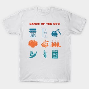Bands Of The 90's T-Shirt
